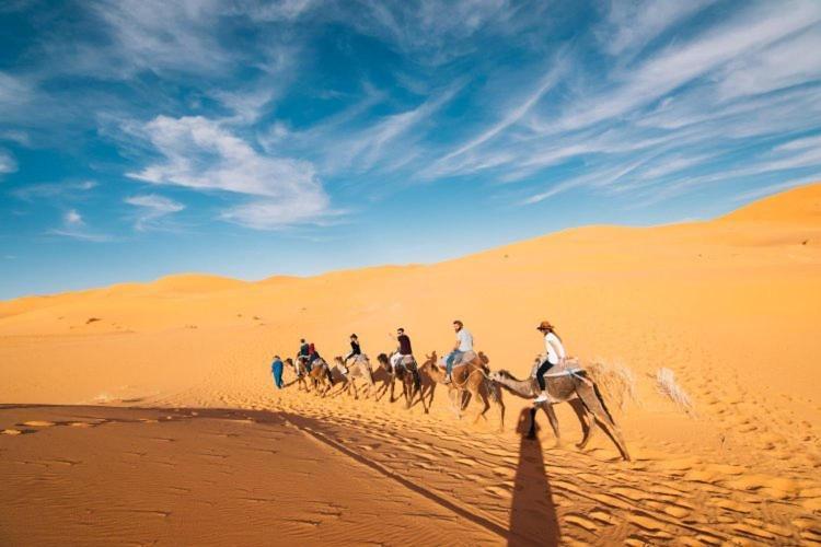 Merzouga Sahara Luxury Camp Bagian luar foto