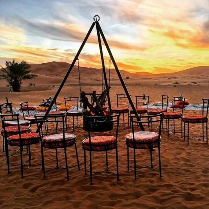 Merzouga Sahara Luxury Camp Bagian luar foto