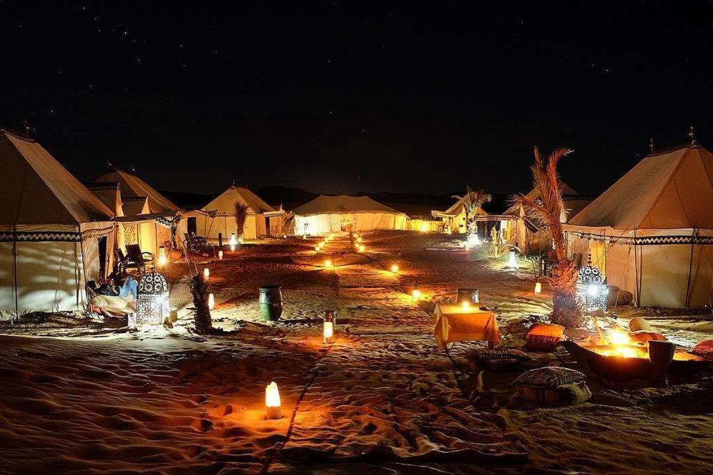 Merzouga Sahara Luxury Camp Bagian luar foto