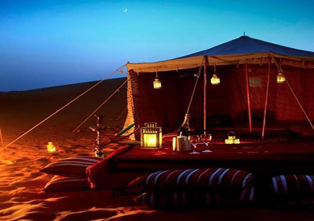 Merzouga Sahara Luxury Camp Bagian luar foto
